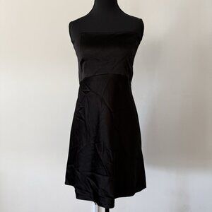 Alice + Olivia Womens Strapless Black Dress Occasion Whimsy SEE MEASUREMENTS!